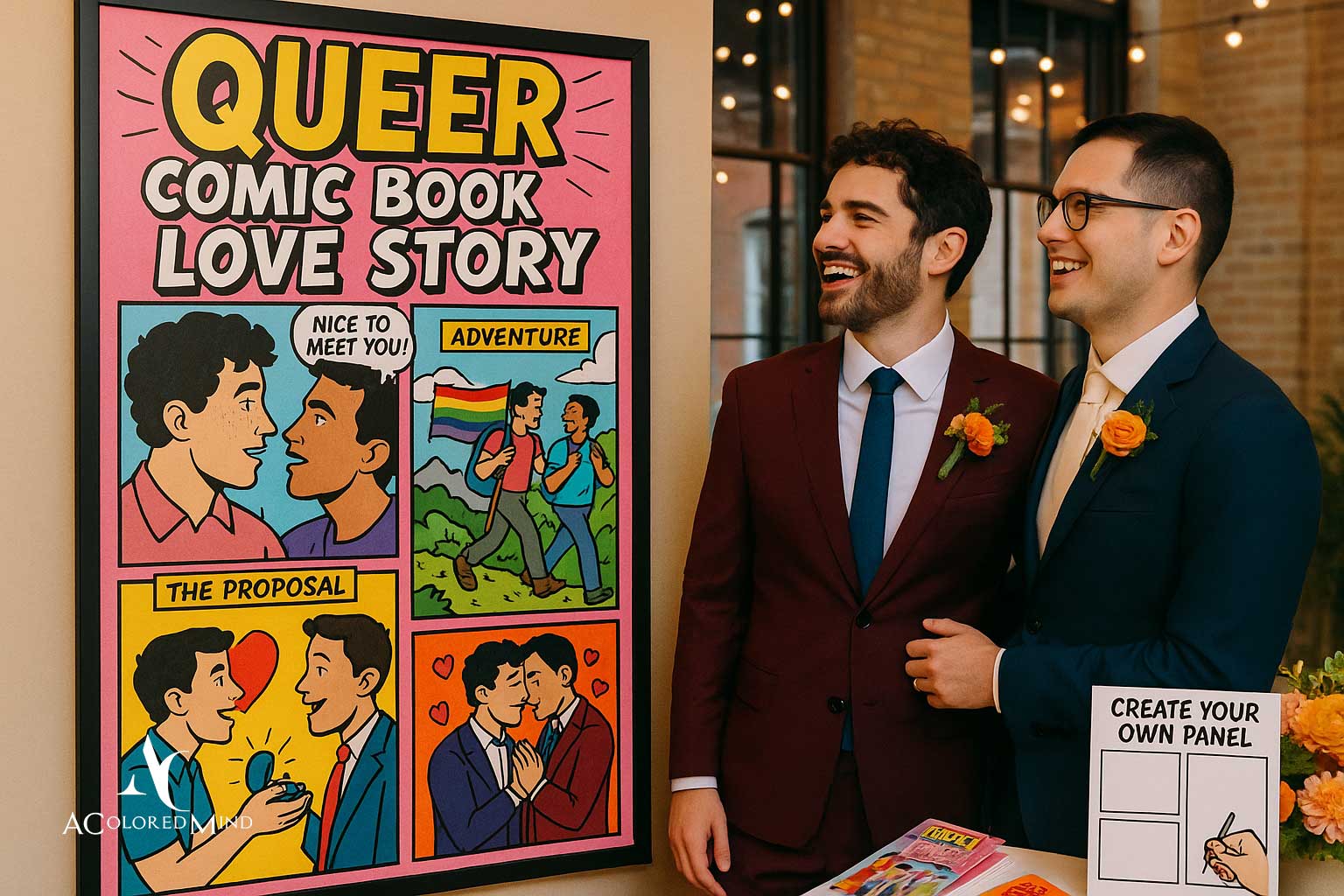 Queer Comic Book Love Story